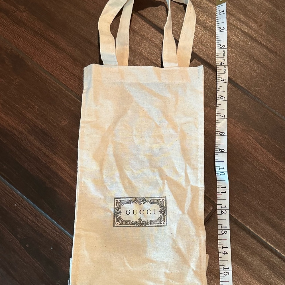 Gucci Beige Tote Bag Dust Gift Canvas